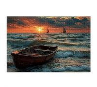 Puzzle 5000 Pièces Adultes, Puzzle 5000 Pièces Mer pour Adultes et Enfants à Partir de 14 Ans, Jeu de Concentration, Grand Puzzles Bateau avec Boite pour Décoration Maison, Cadeau Femme/Homme, -3965