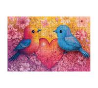 Puzzle 5000 Pièces Adultes, Puzzle 5000 Pieces Oiseau, Cœur Puzzles Adulte avec Une Boîte d'emballage Exquise, Jeux Educatifs, Grand Puzzles en Bois pour Cadeau Femme Tableau Decoration Murale -2251