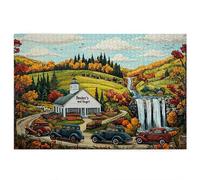 Puzzle 5000 Pièces Adultes, Puzzle 5000 Pièces Paysage pour Adultes et Enfants à Partir de 14 Ans, Jeu de Concentration, Puzzles Ferme avec Boite pour Décoration Maison, Cadeau Femme/Homme, -3423