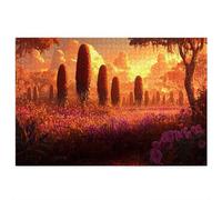 Puzzle 5000 Pièces Adultes, Puzzle 5000 Pièces Paysage pour Adultes et Enfants à Partir de 14 Ans, Jeu de Concentration, Puzzles Coucher Soleil avec Boite pour Décoration Maison, Cadeau Femme, -3829