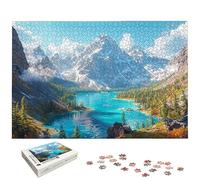 Puzzle 5000 Pièces Adultes, Puzzle 5000 Pieces Paysage pour Adultes, Grand Puzzles Bois Lac avec Boite, Jeu de Concentration pour Toute la Famille, Puzzles pour Décoration Maison, Cadeau Femme, -6887