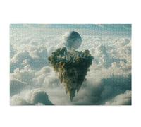 Puzzle 5000 Pièces Adultes, Puzzle Château pour Adulte, Grand Puzzles Bois avec Boite Cadeau 156x105cm, Jeu de Concentration pour Adultes, Decoration Noel, Cadeau Femme Homme, Thème: Planète, B-15