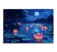 Puzzle 5000 Pièces Adultes, Puzzle Fleur pour Adulte Débutant, 156x105 cm Grand Puzzles Fantaisie avec Boite, Jeu de Concentration pour Adultes, Puzzles pour Décoration Maison, Cadeau Femme, -1966