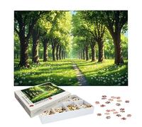 Puzzle 5000 Pièces Adultes, Puzzle Forêt pour Adulte et Enfants, Grand Puzzles Bois avec Boite, Jeu de Concentration pour Adultes, 5000 Pièces Puzzles Paysage pour Décoration Murale, Cadeaux, -7508