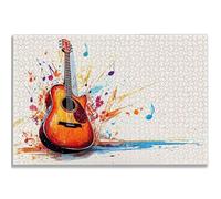 Puzzle 5000 Pièces Adultes, Puzzle Guitare pour Adulte Débutant, 156x105 cm Grand Puzzles Fantaisie avec Boite, Jeu de Concentration pour Adultes, Puzzles pour Décoration Maison, Cadeau Femme, -1256