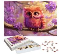 Puzzle 5000 Pièces Adultes, Puzzle Hibou pour Adulte et Enfants, Grand Puzzles Bois avec Boite, Jeu de Concentration pour Adultes, 5000 Pièces Puzzles Animal pour Décoration Murale, Cadeau Noël H-63