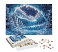 Puzzle 5000 Pièces Adultes, Puzzle Hiver pour Adulte et Enfants, Grand Puzzles Bois avec Boite, Jeu de Concentration pour Adultes, 5000 Pièces Puzzles Paysage pour Décoration Murale, Cadeaux, -6910