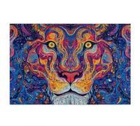 Puzzle 5000 Pièces Adultes, Puzzle Lion pour Adulte, Grand Puzzles Bois avec Boite Cadeau 156x105cm, Jeu de Concentration pour Adultes, Decoration Noel, Idee Cadeau Femme Homme, Thème: Abstrait, W-65