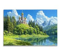 Puzzle 5000 Pièces Adultes, Puzzle Paysage pour Adulte Débutant, 156x105 cm Grand Puzzles Château avec Boite, Jeu de Concentration pour Adultes, Puzzles pour Décoration Maison, Cadeau Femme, -1870