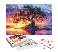 Puzzle 5000 Pièces Adultes, Puzzle Paysage pour Adulte et Enfants, Grand Puzzles Bois avec Boite, Jeu de Concentration pour Adultes, 5000 Pièces Puzzles Mer pour Décoration Murale, Cadeaux, -7262