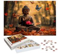 Puzzle 5000 Pièces Adultes, Puzzle Zen pour Adulte et Enfants, Grand Puzzles Bois avec Boite, Jeu de Concentration pour Adultes, 5000 Pièces Puzzles Papillon pour Noël Décoration Murale Cadeau H-2359