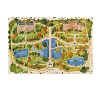 Puzzle 5000 Pieces Carte 156x105cm Puzzle Adulte Automne de Qualité, Colorés, Supérieure Défi éducatif Jouets pour Familial Les Soirées de Jeu pour Cadeau Femme Homme Decoration Noel Chambre F-20