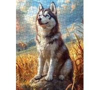 Puzzle 5000 Pièces, Chien De RizièRe Puzzle Adulte 5000, Impossible Classique Jigsaw, Jigsaws en Bois, Familial Puzzles Jeu de, pour Jeu Éducatif Défi Jouets, Décoration Murale Cadeau BXHZW5-201