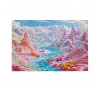 Puzzle 5000 Pieces Couleur Puzzle Paysage 5000 Pièces Grand Adultes Difficile Jigsaw en Bois avec Boîte Cadeau, DIY Challenge Impossible Créatif Jeu pour Adulte, Decoration Maison 105x156cm D-279