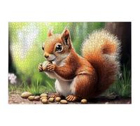 Puzzle 5000 Pièces Écureuil, 5000 Pièces Puzzle Adulte, Jeu de Concentration, 156.5x105.5cm Grand Puzzles Bois pour Décoration Maison, Jeu de Puzzles Animaux pour Toute la Famille, Cadeau Femme, -8768