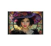 Puzzle 5000 Pieces Femme Puzzle 5000 Pieces Adultes Abstrait, DIY Bois Puzzles Adulte avec Boîte en Papier Coloré, Puzzles Classiques 105 x 160cm pour Soulager Le Stress Decoration Murale LZPT-01519
