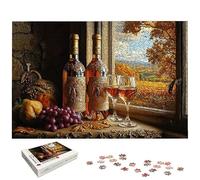 Puzzle 5000 Pièces Ferme, Puzzle 5000 Pièces pour Adultes et Enfants à Partir de 14 Ans, Nature Morte Puzzles Bois avec Une Boîte d'emballage Exquise, Décoration Murale, Cadeau Femme/Homme, -5130