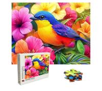 Puzzle 5000 Pièces Fleur Puzzle Adulte Grand 156.5 X 105.5 cm, Oiseau Puzzles Jeu éDucatif Défi, 5000 Pièces Jigsaw Puzzles Classiques pour Cadeau Femme et Homme, Decoration Murale Maison, 8p-291