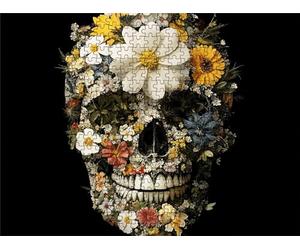 Puzzle 5000 Pieces - Fleurs fraîches Squelette 156.5x105.5 cm Puzzles pour Adultes - Puzzle 5000 Pièces Adultes - Jeu d'Activités Familiales - Décoration Moderne Cadeau pour Femmes & Hommes s7h-332