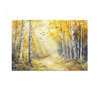 Puzzle 5000 Pieces Forêt Puzzle Automne 5000 Pièces Grand Adultes Difficile Jigsaw en Bois avec Boîte Cadeau, DIY Challenge Impossible Créatif Jeu pour Adulte, Decoration Maison 105x156cm D-366