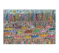 Puzzle 5000 Pièces : James Rizzi : Rien n'est aussi beau que la ville Rizzi, Ravensburger G