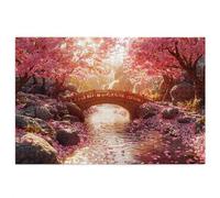 Puzzle 5000 Pieces Japonais Adultes, Puzzle Paysage Adulte, Grand Puzzles Bois avec Boite Cadeau, Jeu de Concentration pour Adultes, 5000 Pieces Puzzles Décoration Murale Maison, Cadeau Femme, E-14