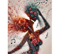 Puzzle 5000 Pièces Jeux éducatif Défi Jouets Amateurs de Musique psychédélique Puzzles Classiques Puzzle DIY Cadeaux de l'art de la Décoration Moderne