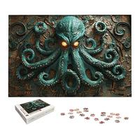Puzzle 5000 Pièces Kraken, Puzzle 5000 Pièces pour Adultes et Enfants à Partir de 14 Ans, Horreur Puzzles Bois avec Une Boîte d'emballage Exquise, Puzzles pour Décoration Murale, Cadeau Femme, -5636
