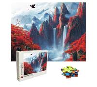Puzzle 5000 Pièces Paysage Puzzle Adulte Grand 156.5 X 105.5 cm, Automne Puzzles Jeu éDucatif Défi, 5000 Pièces Jigsaw Puzzles Classiques pour Cadeau Femme Homme, Decoration Murale Maison, 8p-410