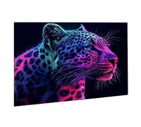 Puzzle 5000 Pièces Puzzle en Bois DIY Le Léopard Animaux 1 EU De l'art Décoration Cadeau Unique Décoration Maison, Puzzles Familial, Parfait Les Soirées de Jeu,Activité Familiale Parfaite K0F-250