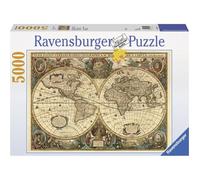 Puzzle 5000 pièces Ravensburger - Mappemonde antique - Pour adultes dès 14 ans