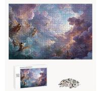 Puzzle 5000 Pièces - Religion & Dieu - Puzzle en Bois Durable avec Lettres au Dos - Jeu sans Poussière avec Affiche - Modèle pour Collectionneurs et 14 Ans et Plus (181x105cm) P3#590