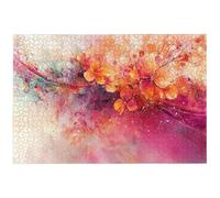 Puzzle 5000 Pièces Rose, 5000 Pièces Puzzle Adulte, Jeu de Concentration, 156.5x105.5cm Grand Puzzles Bois pour Décoration Maison, Jeu de Puzzles Abstrait pour Toute la Famille, Cadeau Femme, -6606