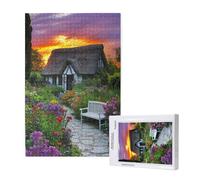 Puzzle 5000 Pièces Rural Puzzle Paysage,Puzzles Bois Adulte avec Boîte Cadeau,Loisirs Créatifs Adultes DIY Activite Manuelle,Cadeau Anniversaire Homme Femme,Décoration Intérieure,105x156cm,p1345t