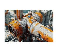 Puzzle 5000 Pieces Technologie 156x105cm Puzzle Adulte Abstrait de Qualité, Colorés, Supérieure Défi éducatif Jouets pour Familial Les Soirées de Jeu pour Cadeau Femme Homme Decoration Noel B-20