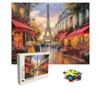 Puzzle 5000 Pièces Ville Puzzle Adulte Grand 156.5 X 105.5 cm, Tour de Fer Puzzles Jeu éDucatif Défi, 5000 Pièces Jigsaw Puzzles Classiques pour Cadeau Femme Homme, Decoration Murale Maison, 8p-35