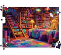 Puzzle 5000P Pièces Couleur Cheval-2, Puzzles Bois 61.6 x 41.5 in, l0-20