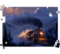 Puzzle 5000P Pièces Former Montagne, Puzzles Bois 61.6 x 41.5 in, l0-257 | Puzzles Classiques, Jeux de Puzzle pour Toute la Famille, Cadeaux pour Hommes, Jeu Anti-Stress avec Poster, Décor Salon