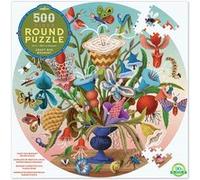 Puzzle 500p- le bouquet et ses insectes Multicolore G