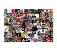 Puzzle 50x75cm 1000 pieces of adult rock element map - Multicolore G