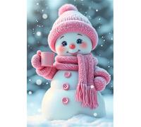Puzzle 520 Pièces Adultes Bonhomme Neige Puzzles Classique Divertissement Créatif Jouets de Jeu Stimulants Puzzle 520 Pieces 52x38 cm