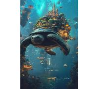 Puzzle 520 Pièces Adultes, Cité Tortues, 52x38 cm Jeux Educatifs Favorisant la Concentration Jeu de Création et Logique Cadeau Garcon et Fille, Puzzle 520 Pieces