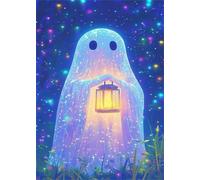 Puzzle 520 Pièces Adultes Fantôme Dessin Animé Puzzles Classique Divertissement Créatif Jouets de Jeu Stimulants Puzzle 520 Pieces 52x38 cm