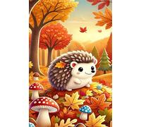 Puzzle 520 Pièces pour Adultes Hérisson Dessin Animé 52 x 38 cm Puzzles Classiques Jeux éducatif Défi Jouets Puzzle Difficile et Stimulant - Parfait pour Les Amateurs de Puzzles520