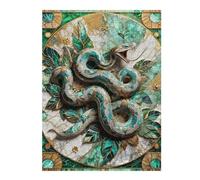 Puzzle 52x38cm/1000pcs Abstract Snake Kintsugi Puzzle pour Adultes, Jouet, Décoration Murale, Passe-Temps, Cadeau d'anniversaire Original 52x38cm/1000pcs