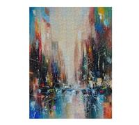 Puzzle 52x38cm/1000pcs Big Apple Mirage Puzzle pour Adultes, Jouet, Décoration Murale, Passe-Temps, Cadeau d'anniversaire Original 52x38cm/1000pcs