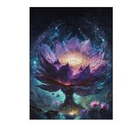 Puzzle 52x38cm/1000pcs Enchanted Lotus Blossom -2 Puzzles pour Adolescents : Jeux Pratiques D'analyse Et De Logique, Parfaits comme Cadeaux pour Toute La Famille 52x38cm/1000pcs