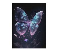 Puzzle 52x38cm/1000pcs Glowing Butterfly Artwork-11 Puzzle pour Adultes, Jouet, Décoration Murale, Passe-Temps, Cadeau d'anniversaire Original 52x38cm/1000pcs