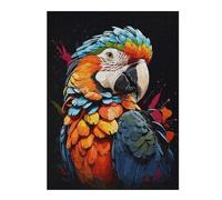 Puzzle 52x38cm/1000pcs Macaw Hyacinth Animals Puzzles pour Adultes, Jeux De Famille, Assemblage De Motifs, Idéal comme Cadeau pour Toute La Famille 52x38cm/1000pcs