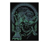 Puzzle 52x38cm/1000pcs Norse Fenrir Viking Wolf Puzzle pour Adultes, Jouet, Décoration Murale, Passe-Temps, Cadeau d'anniversaire Original 52x38cm/1000pcs